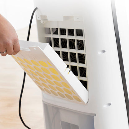 Climatizador Evaporativo Ionizador sin Aspas con LED Evareer InnovaGoods