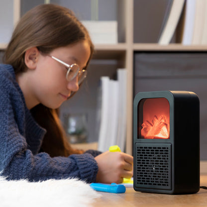Tischheizgerät mit 3D-Flammeneffekt Flehatt InnovaGoods 