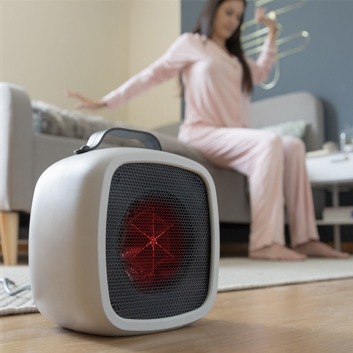 Tragbarer Mini-Elektroheizer Bliwarm InnovaGoods 