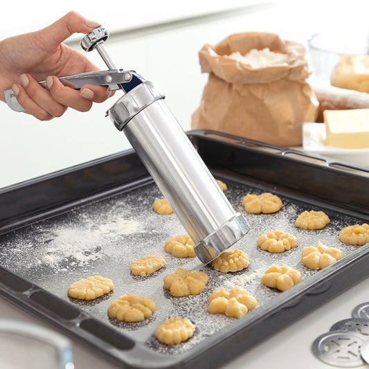 2-in-1 Biscuit Maker and Piping Gun Prekies InnovaGoods (Refurbished B)