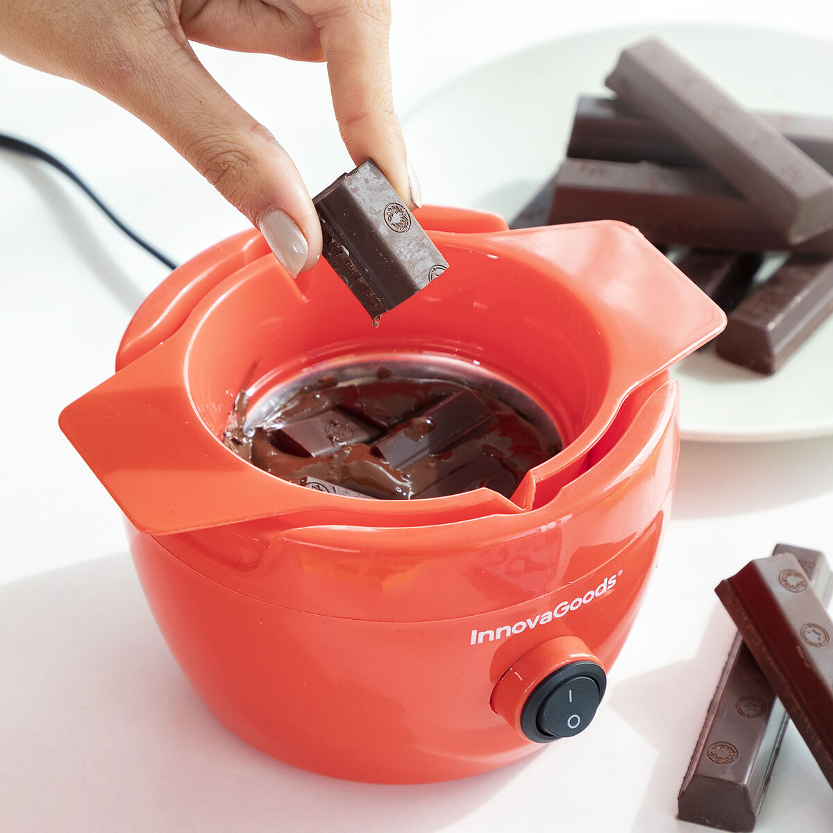 Machine à Bonbons Gélifiés et Fondue au Chocolat 2 en 1 Yupot InnovaGoods (Reconditionné A)