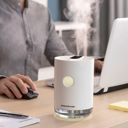 Humidificateur à Ultra-Sons Rechargeable Vaupure InnovaGoods Blanc (Reconditionné B)